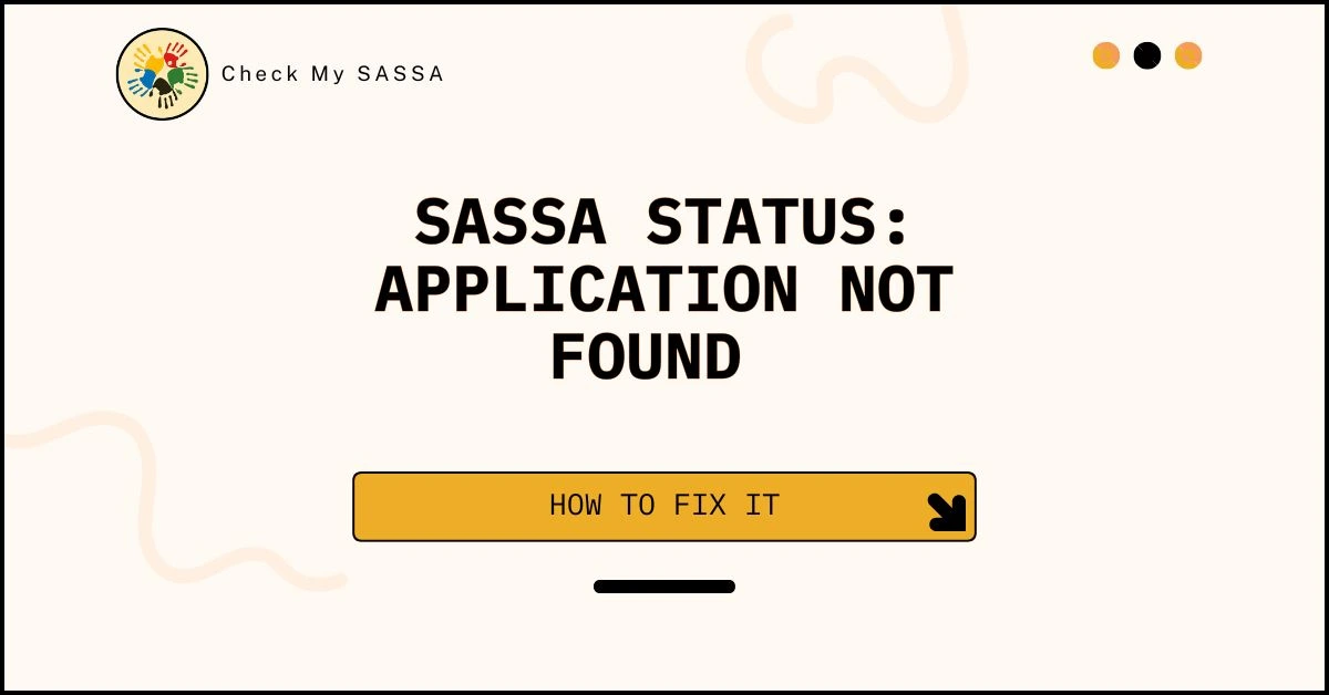 Application Not Found